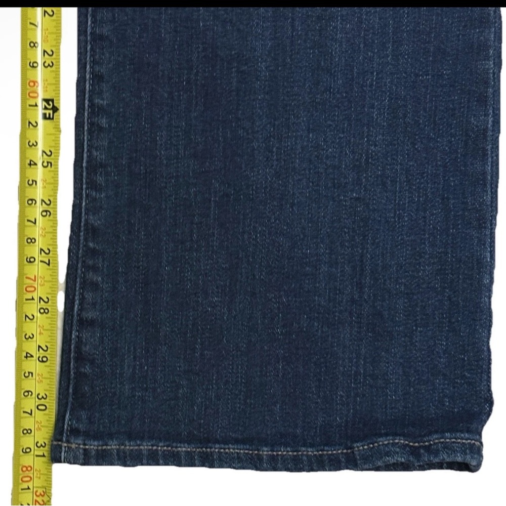 Lucky Brand Sweet Boot Mid Rise Jeans Women 12/31R Blue Denim Straight Leg - Picture 5 of 9